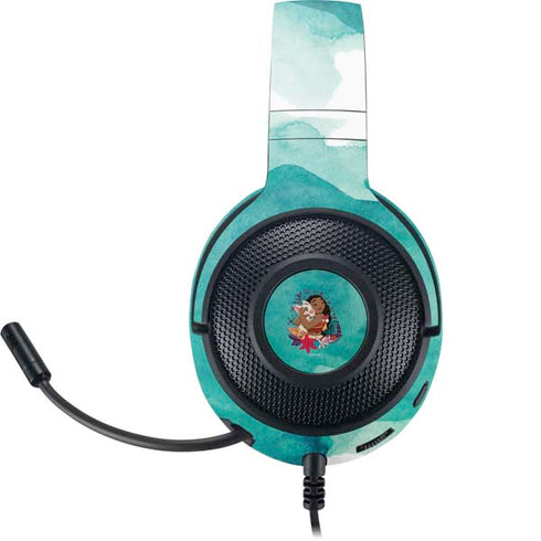 Disney Princess Moana with Pua and Heihei Razer Kraken X Skin